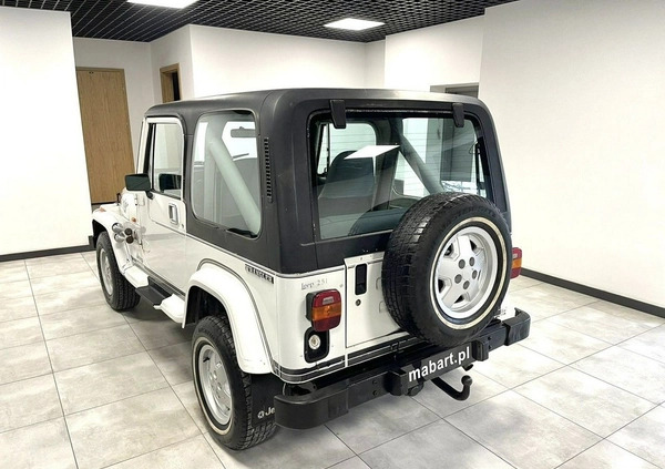 Jeep Wrangler cena 51000 przebieg: 150000, rok produkcji 1990 z Nowy Staw małe 121